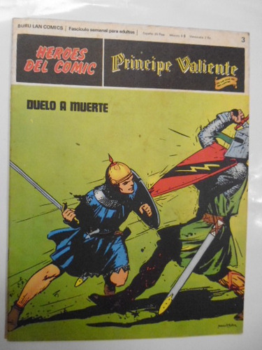 El Principe Valiente  Nro. 3 - Serie Héroes Del Comic-1972-