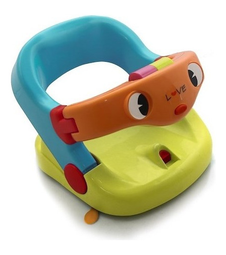 Aro De Baño Para Bebe Love Giratorio Juegos Asiento Reclina