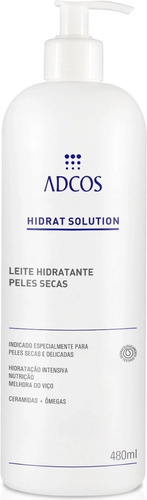 Hidrat Solution Leite Hidratante Peles Secas 480ml Adcos