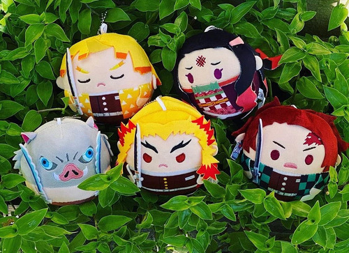 Juguete De Peluche De Anime Kamado Nezuko Tanjirou - Figura. Color Hashibira Inosuke