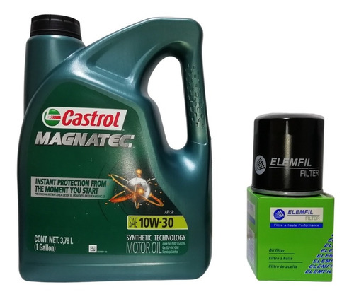 Aceite Castrol Magnatec 10w30 Galón (3.78 L) + Filtro Aceite