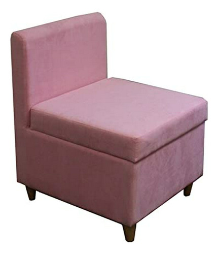 Sillón De 28.5  Con Almacenamiento (rosa)