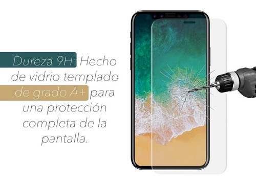 Vidrio Templado Antiespia Todos iPhone 6 7 8 X Xr Xs Plus