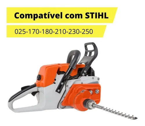 Furadeira Mandril Para Mourão Bristol - Motosserra Stihl 210