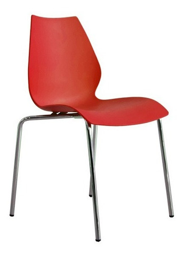Silla Espera Apilable Cromada Fija W-605 Varios Colores ¡¡¡
