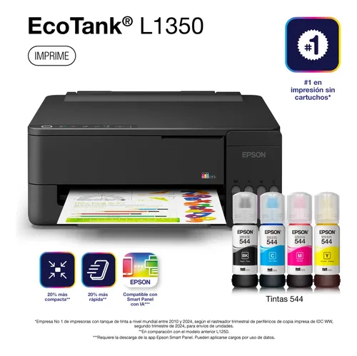 Impresora Epson Ecotank L1350 Wifi Tinta Continua Ex L1250