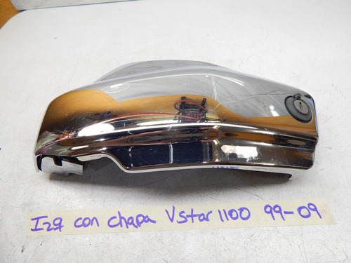 Tapa Lateral Izquierda Con Chapa Yamaha V Star 1100 99-09