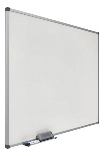 Pizarra Blanca Laminada Marco De Aluminio 75x100 Olami