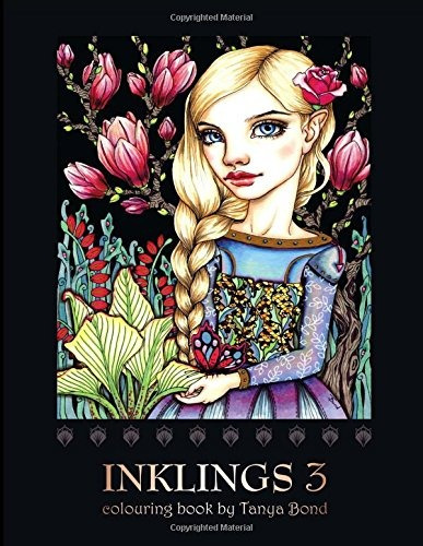 Inklings 3 Colouring Book By Tanya Bond Coloring Book For Ad