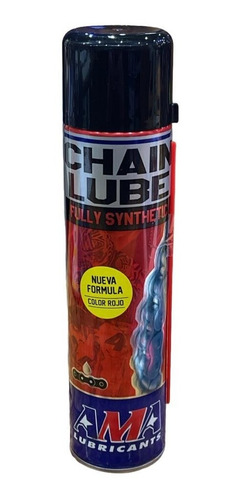 Imagen 2 de 5 de Lubricante Aceite Cadena Chan Lube Full Synthetic 415cm3 Msf