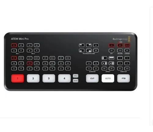 Blackmagic Design Atem Mini Pro | Pronta Entrega | Nf-e Blackmagic Design Atem Mini Pro | Pronta Entrega | Nf-e
