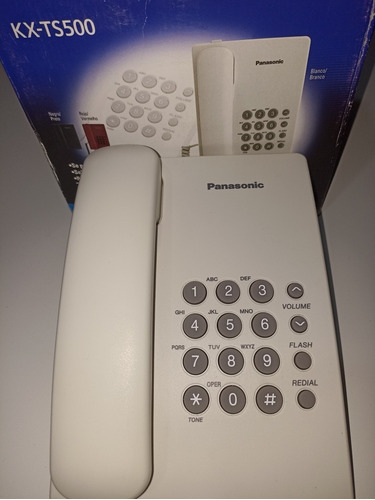 Teléfonos Simples Panasonic Kx-ts500 En Caja