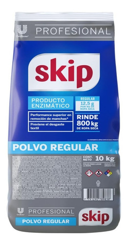 Jabon En Polvo Skip X 10 Kg