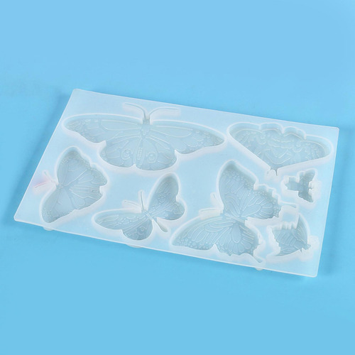Molde De Silicona Molde De Fundición De Resina Llavero A