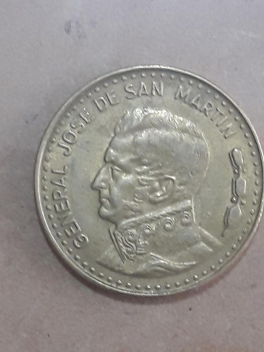 Moneda De Argentina De 100 Pesos Del Año 1979 (Usado)