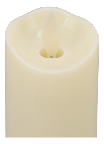 6 Velas Led Con 3 Botones, Pilas De Plástico Parpadeante