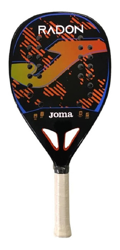 Raquete De Beach Tennis Joma Radon - Preto E Laranja