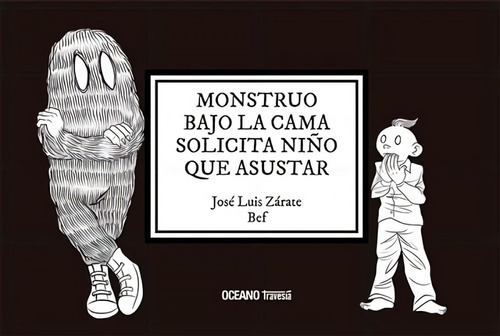 Monstruo Bajo La Cama Solicita Niño Que Asustar-bernardo Fer