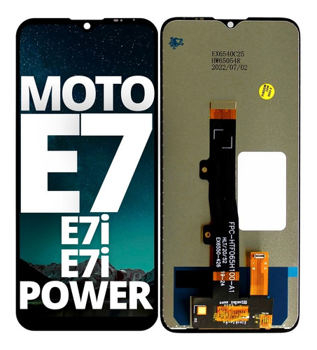 Modulo Moto E7 E7i E7 Power Para Motorola Pantalla Display