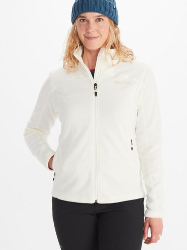 Polar Mujer Marmot Reactor Polartec Jacket Blanco