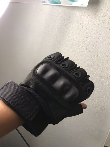 Guantes Tacticos Militar Medio Dedo Motocicleta Y Bicicleta