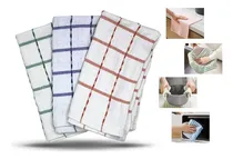Comprar Paños De Cocina Multiusos Secador Limpieza Cocina Set X 3