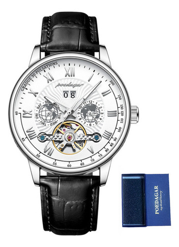 Relojes Mecánicos Poedagar Calendar Tourbillon