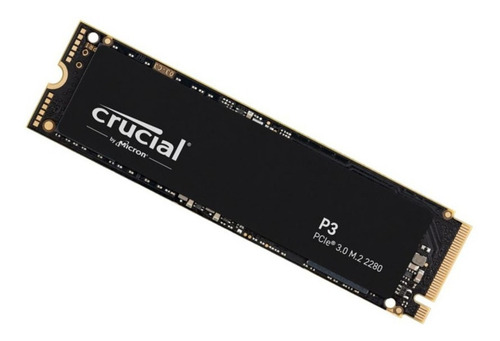 Imagen 2 de 8 de Disco sólido interno Crucial CT1000P3SSD8 1TB negro