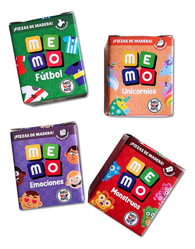 Jogo de memória para crianças Me Mo Monsters Paper Boat