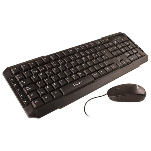 Kit Teclado + Mouse Noga Nkb-510 Usb. Multimedia. Desc. Cont