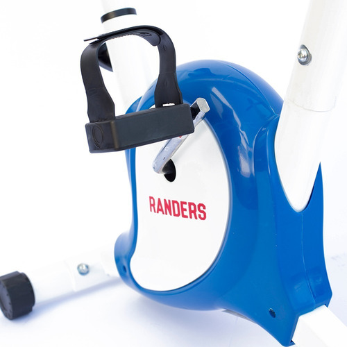 Imagen 4 de 10 de Bicicleta Fija Tradicional Randers Arg-101 Con Monitor 100kg