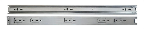 Kit 16 Corrediças Telescópicas 50cm 25kg Para Gaveta 8 Pares