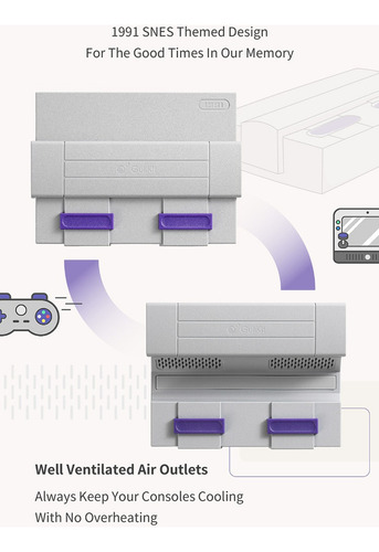 Hub Gulikit 7 Em 1 Para Steam Deck, Switch E Ally Dock Stand