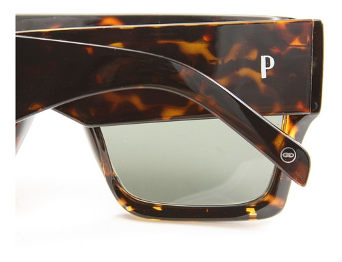 Anteojos Sol Infinit By Pampita Ibiza Carey Lente Verde