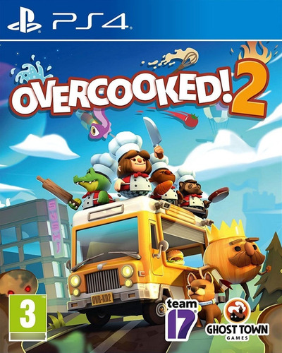 Overcooked 2 Ps4 Nuevo Físico Sellado Envió Gratis