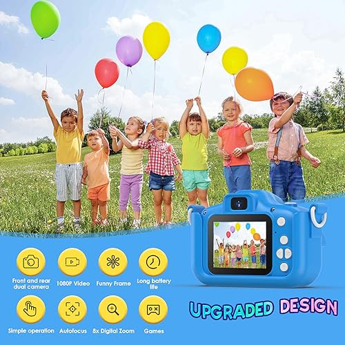 Qemixly Juguetes De Cámara Para Niños Con Cubierta De Sili
