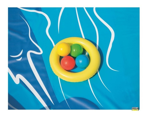 Centro De Juegos Acuático Lava Lagoon Bestway modelo 53069	