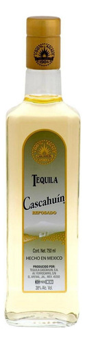 Pack De 4 Tequila Cascahuin Reposado 750 Ml