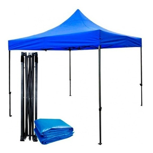 Imagen 1 de 8 de Toldo Araña Plegable 3x3 Fierro Reforzado. Ofertas Claras