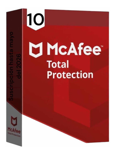 Mcafee Total Protection 10pc 3 Años
