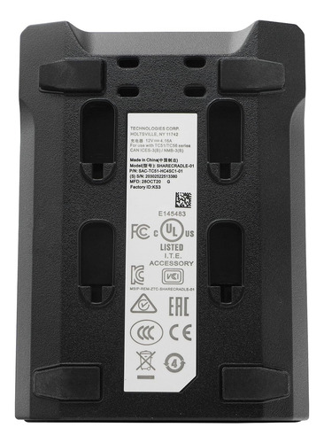 Cargador De Batería De 4 Ranuras Zebra Tc21 Tc26 Escá...