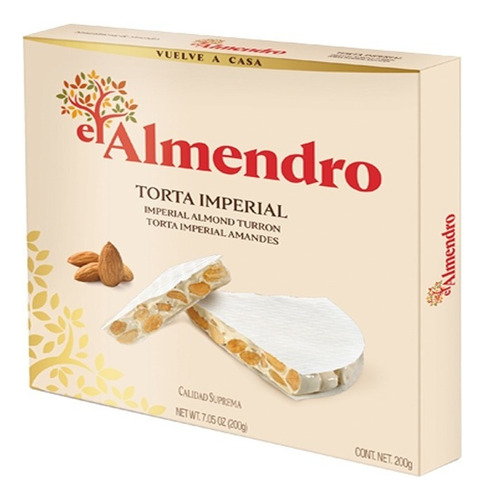 Torta Imperial Superior Turron Español El Almendro 200gr