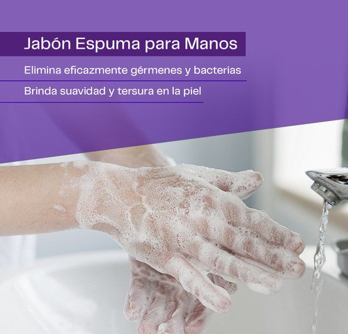 Gel Kleen Jabón Espuma Para Manos de 4L de fragancia manzana