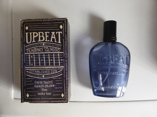 Antiguo Frasco Vacío Upbeat Con Caja - 75 Ml - Decoracion