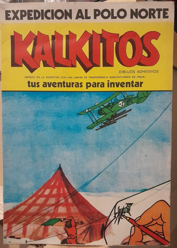 Antiguos Kalkitos Vintage Expedición Al Polo Norte