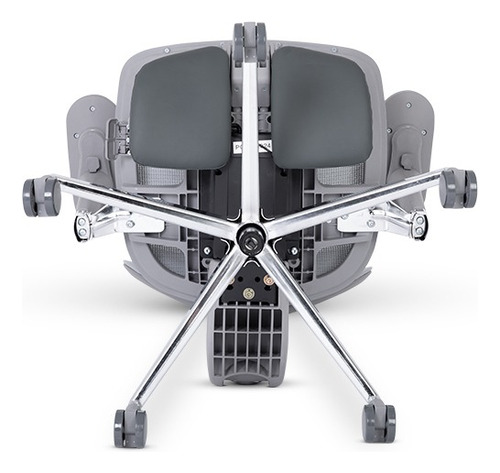 Cadeira Escritório Dt3 Office Ergonomie Ft Grey - 14436-8 Cor Cinza-claro Material Do Estofamento Mesh