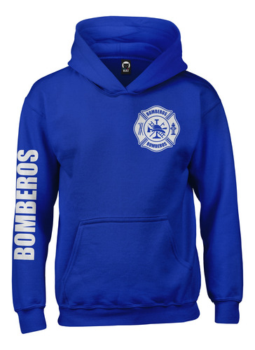 Sudadera Unisex Bomberos Protección Civil Emergencias Mod 3