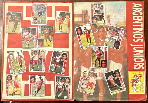 Figuritas Argentinos Juniors Álbum Fútbol 93 1993 Hoja Compl