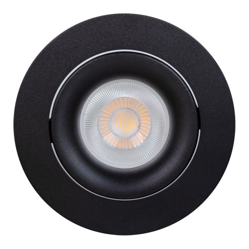 Downlight Redondo Sumota Móvil Negro Gu10 Ø112mm