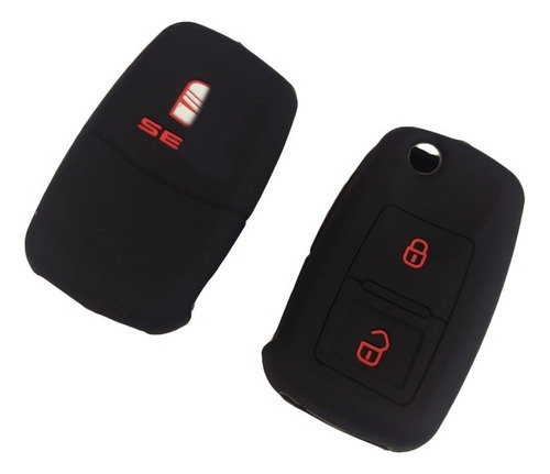 Funda Silicon Llave Compatible Con La Marca Seat Leon Cupra